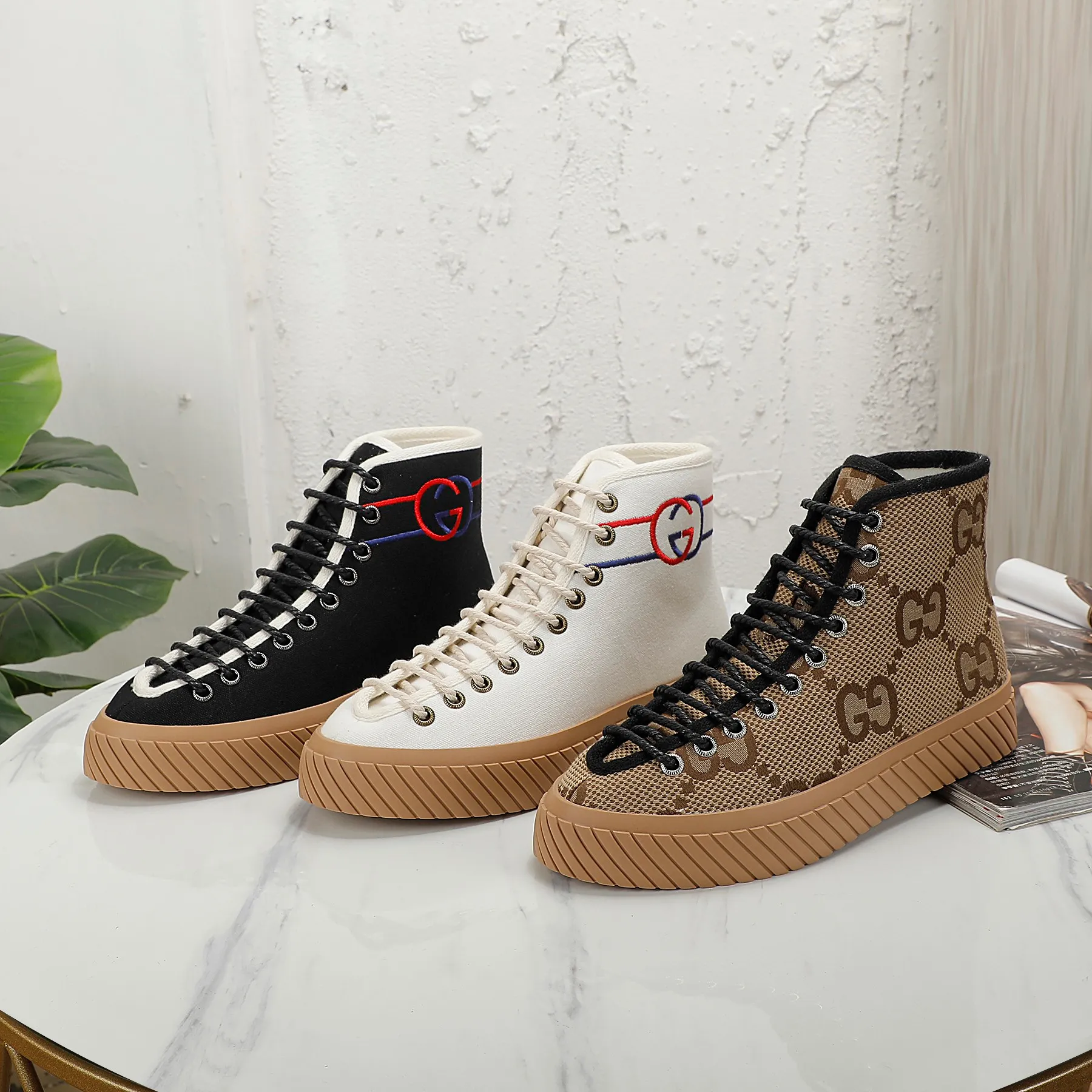 👟👟Ex-factory price 440👟👟 Men's size +10 GUCCI, couple style, other colors also available, you can also place an order with pictures